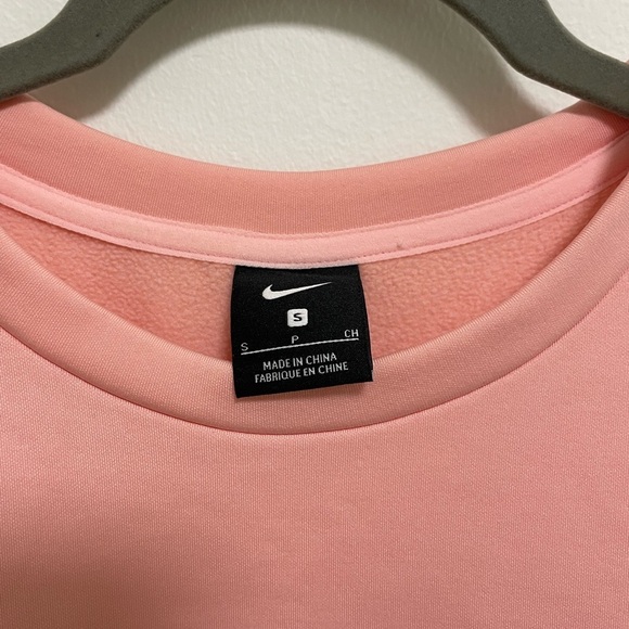 Nike Pink Crew Neck Sweatshirt Size Small - Picture 2 of 6